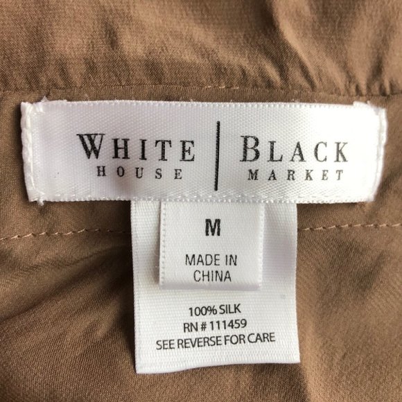 White House Black Market Silk Lace Detail Tank - Picture 3 of 11